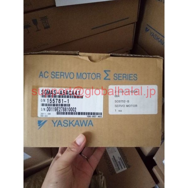 新品【東京発★適格請求★税込】YASKAWA/安川電機 SGMAS-A5ACA41 サーボモーター【６ヶ月保証】｜Global Halal Japan