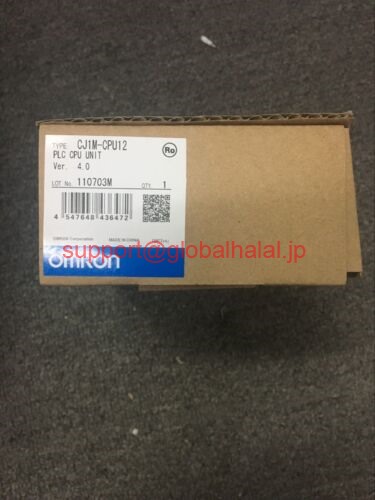 新品【日本の首都発★適当お願いごと★税込】オムロン OMRON CJ1M-中央処理装置12 PLC ワット数作りつける【６ヶ月引き受ける】