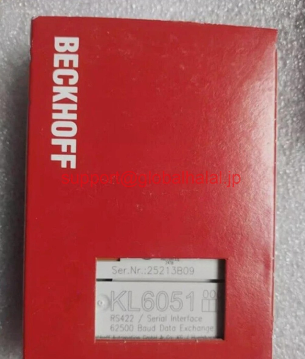 新品【東京発★適格請求書★税込】ベッコフ KL6051 PLC モジュール KL 6051 【６ヶ月保証】｜Global Halal Japan