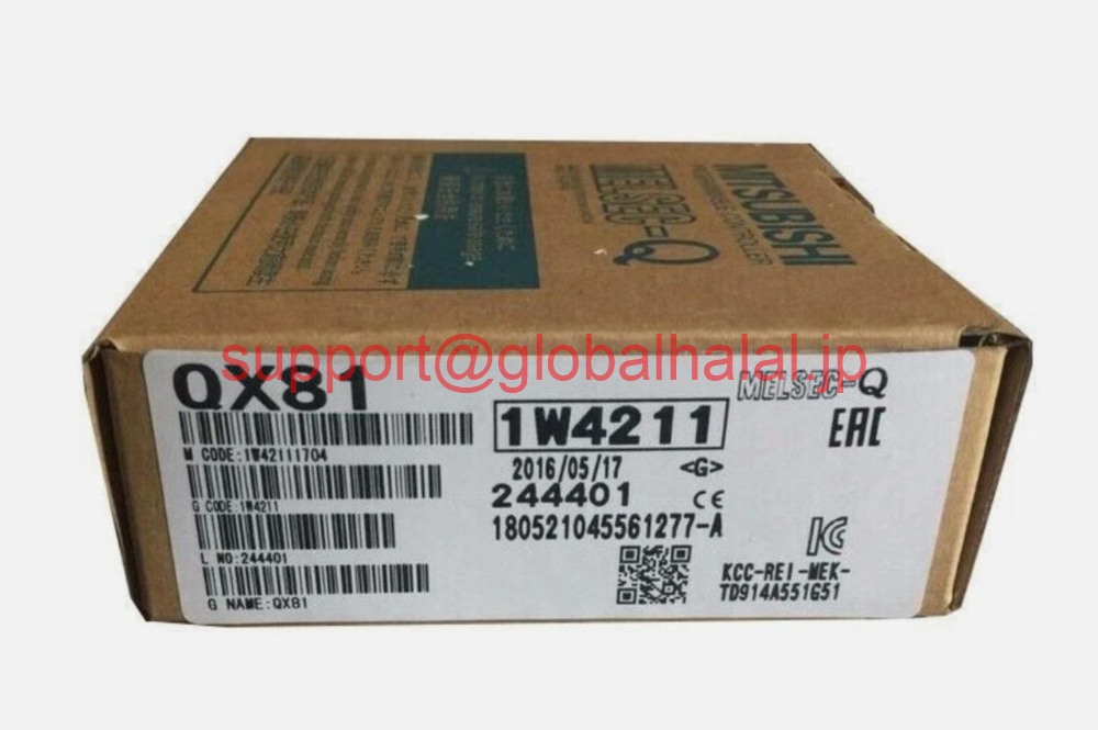 新品【東京発★適格請求書★税込】三菱 QX81 PLC モジュール 【6ヶ月保証】|Global Halal Japan