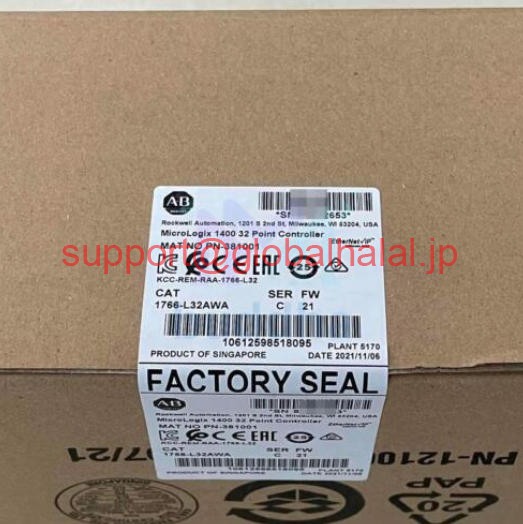 新品【日本の首都発★適当お願いごと書★税込】Allen-Bradley 1766-L32AWA MicroLogix 1400 32 尖んがり 制御装置  【６ヶ月引き請ける】 その他-パソコン・周辺機器