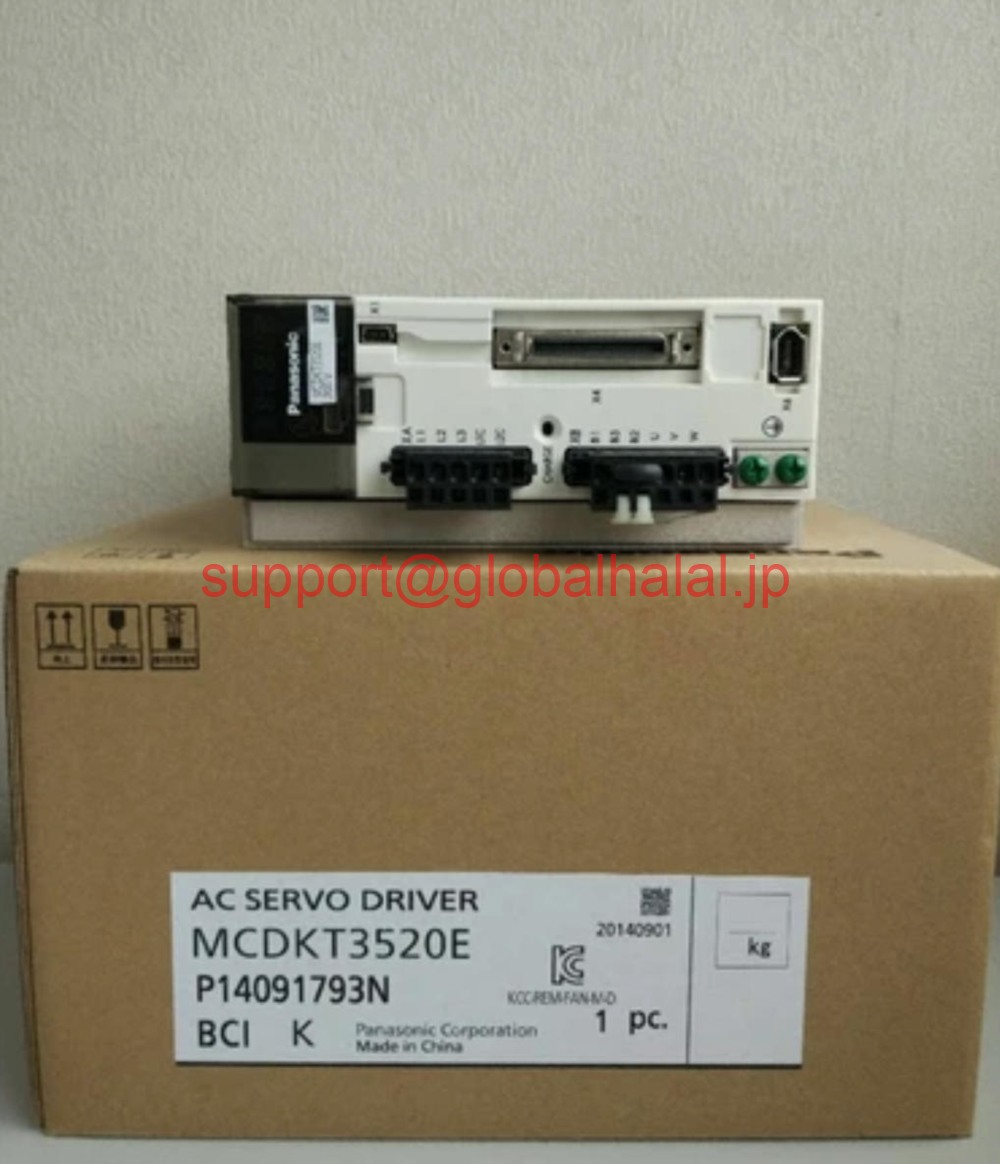 新品【東京発★適格請求書★税込】パナソニック A5 750W サーボドライバー MCDKT3520E 【6ヶ月保証】|Global Halal Japan