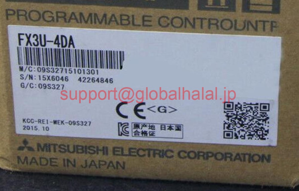 新品【日本の首都発★適当お願いごと★税込】三菱★MITSUBISHI MELSEC FX3U-4DA Fつづき物 アナログ最終生産物【６ヶ月引き受ける】