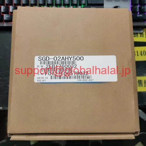 新品【東京発★適格請求書★代引可】サーボドライブSGD-02AHY500 YASKAWA WE 【６ヶ月保証】