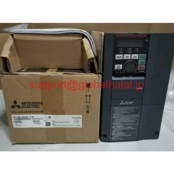 新品【東京発★適格請求書★代引可】三菱 FR-F840-00083-2-60 3.7Kw インバーター 【６ヶ月保証】｜Global Halal Japan