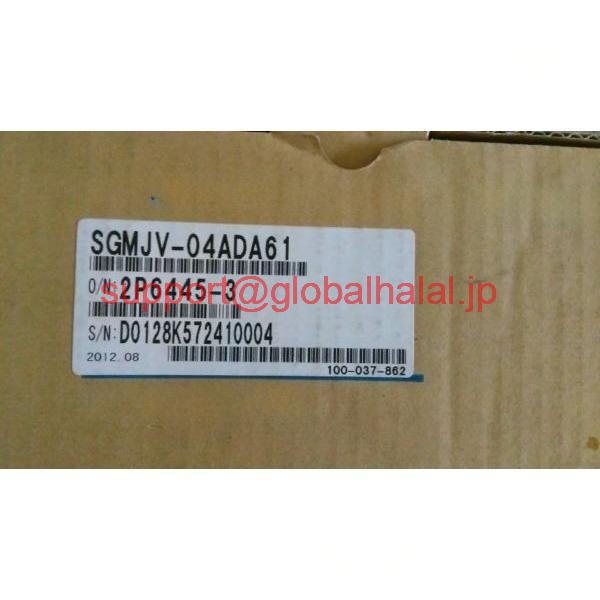 新品【東京発★適格請求書★代引可】Yaskawa Servo Motor SGMJV-04ADA61【6ヶ月保証】|Global Halal Japan