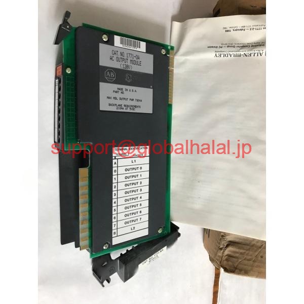 新品【日本の首都発★適当お願いごと書★代引可】A-B 1771-OA、Allen-Bradley 1771-OA AC最終生産物モデュール（120V）1771-0A、SH 【６ヶ月引き請ける】 パソコン・周辺機器-その他