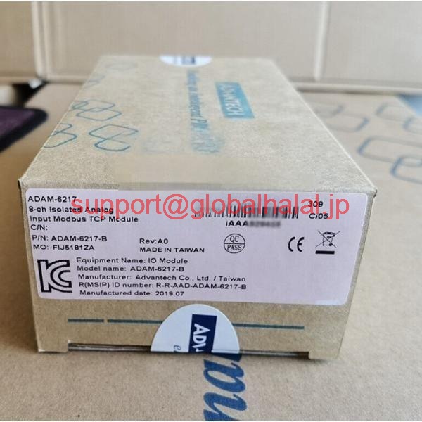 新品【東京発★適格請求書★代引可】Advantech ADAM-6217 ADAM-6217-B 8Ch 絶縁型アナログ入力モジュール 【６ヶ月保証】