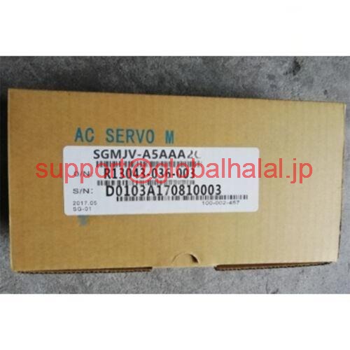新品【東京発★適格請求書★代引可】サーボモーターSGMJV-A5AAA2C YW62【６ヶ月保証】｜Global Halal Japan