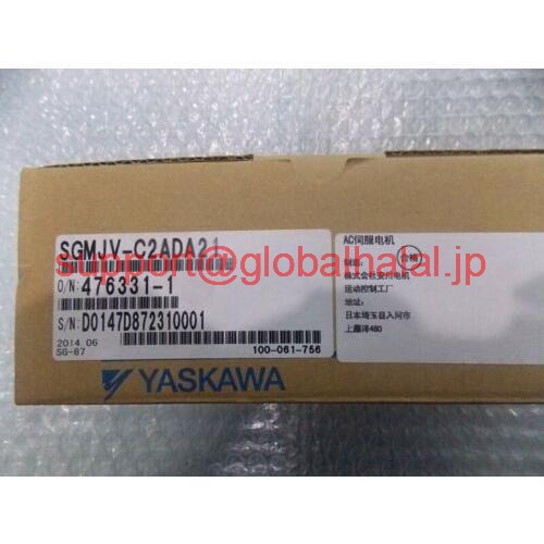 新品【東京発★適格請求書★代引可】Yaskawa Servo Motor SGMJV-C2ADA21【６ヶ月保証】
