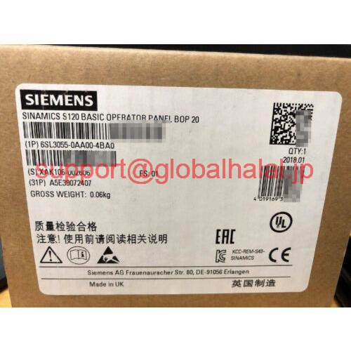 新品【日本の首都発★適当お願いごと書★代引可】Siemens BOP 20根本原理操作者ダイアログボックス6SL3055-0AA00-4BA0 S120ダイアログボックス 【６ヶ月引き受ける】