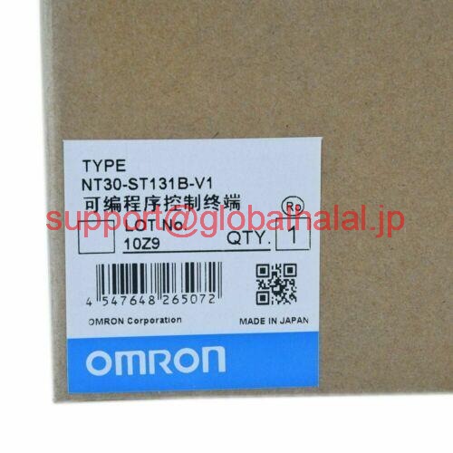 新品【東京発★適格請求書★代引可】///オムロン PLC NT30-ST131B-V1 NT30ST131BV1 【６ヶ月保証】｜Global Halal Japan