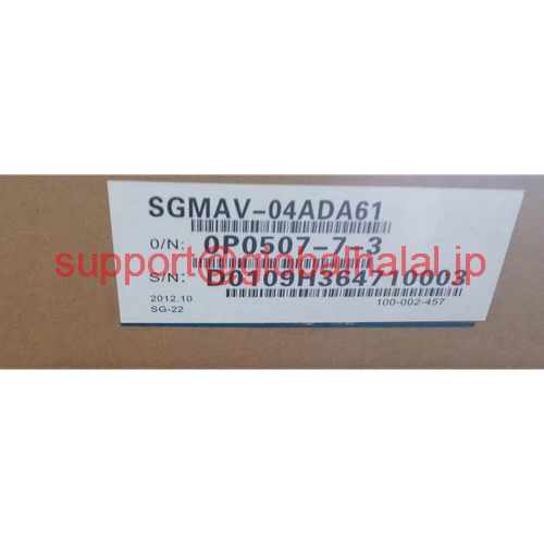 新品【日本の首都発★適当お願いごと書★代引可】弾丸道路船Yaskawa Servo Motor SGMAV-06ADA21 【６ヶ月引き請ける】 パソコン・周辺機器-その他