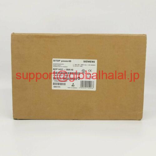 新品【東京発★適格請求書★代引可】SITOP 6EP1437-2BA10 6EP1437 2BA10電源SEM 【6ヶ月保証】|Global Halal Japan