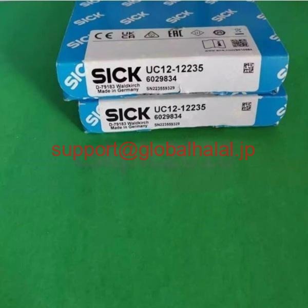 新品【東京発★適格請求書★代引可】SICK 近接超音波センサー UC12-12235 6029834 【６ヶ月保証】｜Global Halal Japan