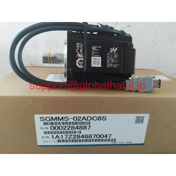 新品【東京発★適格請求書★代引可】Yaskawa ACサーボモーターSGMMS-02ADC6S SGMMS02ADC6S 【６ヶ月保証】｜Global Halal Japan