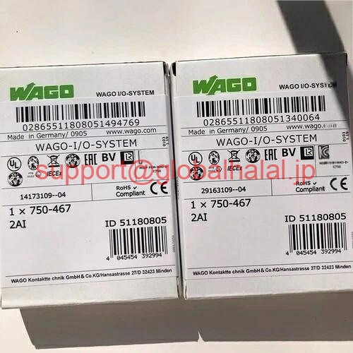 新品【東京発★適格請求書★代引可】ワゴ 750-467 750467 PLC 【６ヶ月保証】｜Global Halal Japan