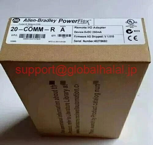新品【東京発★適格請求書★代引可】Allen-Bredley 20-COMM-R /A PowerFlex リモート I/O 通信アダプタ 【６ヶ月保証】｜Global Halal Japan
