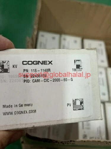新品【東京発★適格請求書★代引可】Cognex CAM-CIC-2000-60-G産業カメラ速い 【６ヶ月保証】｜Global Halal Japan