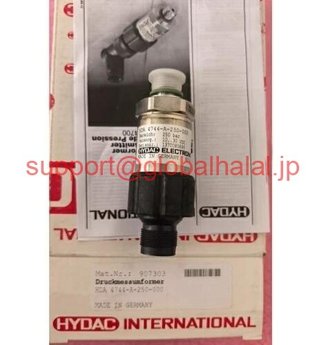 新品【東京発★適格請求書★代引可】HYDAC圧力センサーHDA 4744-A-250-000 【６ヶ月保証】｜Global Halal Japan