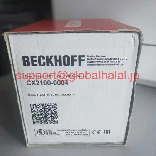 新品【東京発★適格請求書★代引可】Beckhoff CX2100-0004 CPUモジュール 【６ヶ月保証】｜Global Halal Japan