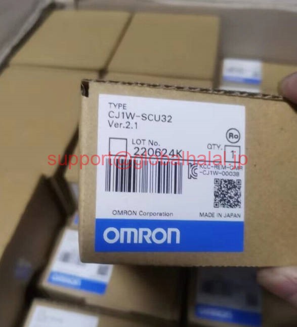 新品【東京発★適格請求書★税込】OMRON シリアルコミュニケーションユニット CJ1W-SCU32 【６ヶ月保証】｜Global Halal Japan
