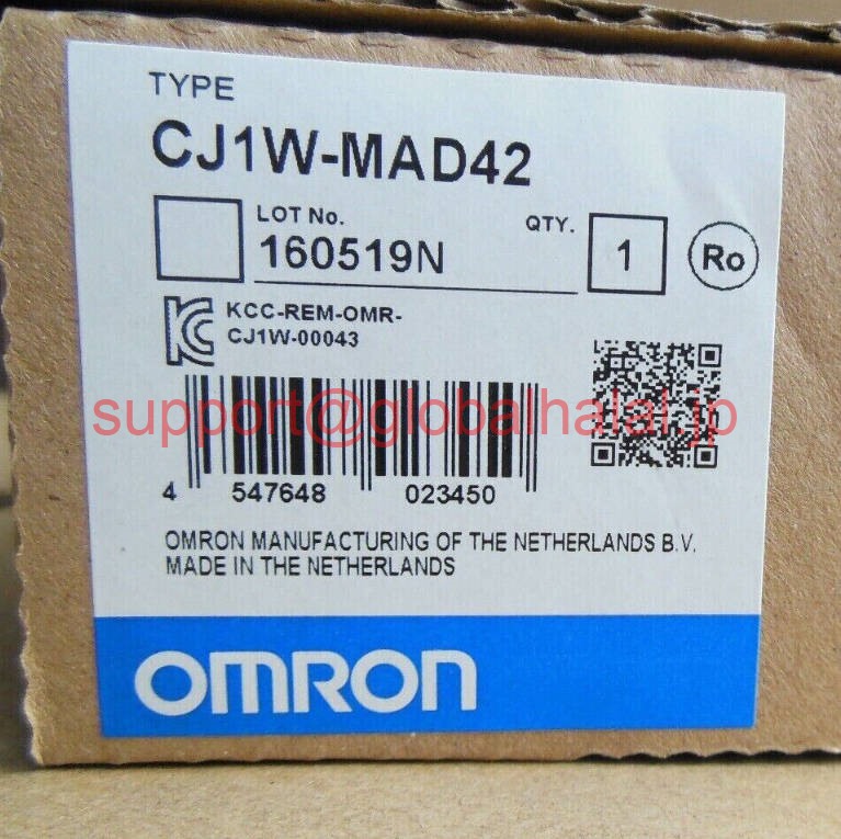 新品【東京発★適格請求書★税込】オムロン OMRON製 CJ1W-MAD42 アナログ入出力ユニット【６ヶ月保証】｜Global Halal Japan