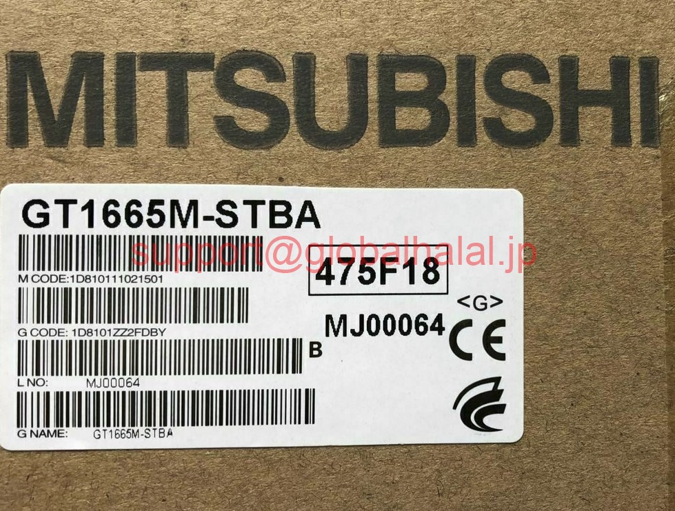 新品【日本の首都発★適当お願いごと書★税込】三菱電機 MITSUBISHI 見せびらかす器GOT GT1665M-STBA タッチパネル【６ヶ月引き受ける】