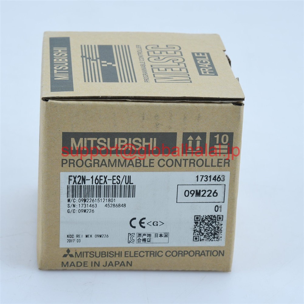新品【東京発★適格請求書★税込】三菱 シーケンサ FX2N-16EX-ES/UL【６ヶ月保証】