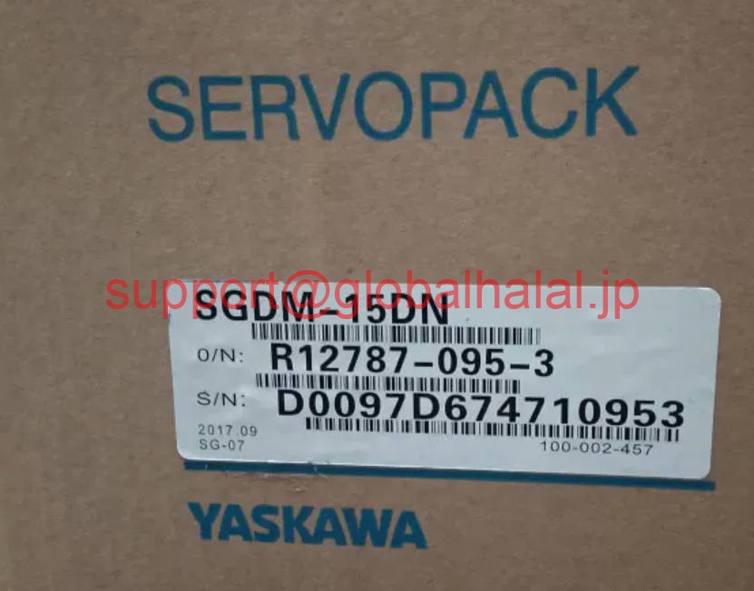 新品【日本の首都発★適当お願いごと書★税込】 YASKAWA / 安川電機 サーボ１番ウッド SGDM-15DN【６ヶ月引き受ける】