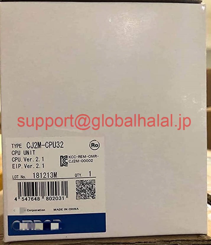 新品【東京発★適格請求書★税込】OMRON/オムロン CJ2M-CPU32 CPUユニット【６ヶ月保証】