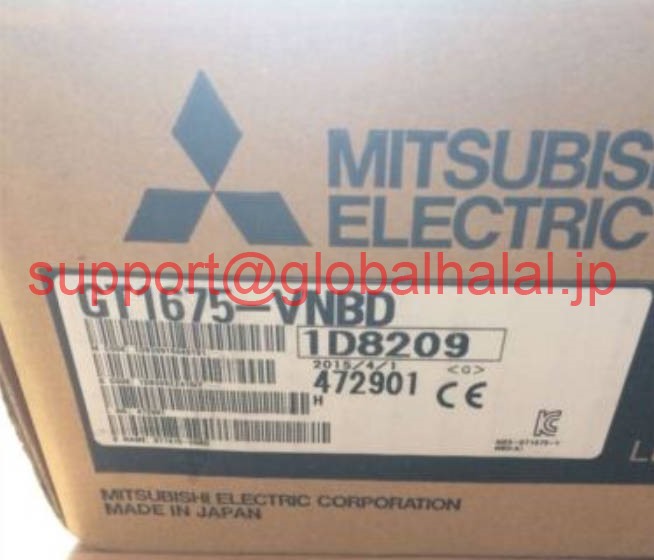 新品【東京発★適格請求書★税込】 MITSUBISHI/三菱 タッチパネル GT1675-VNBD 【6ヶ月保証】|Global Halal Japan