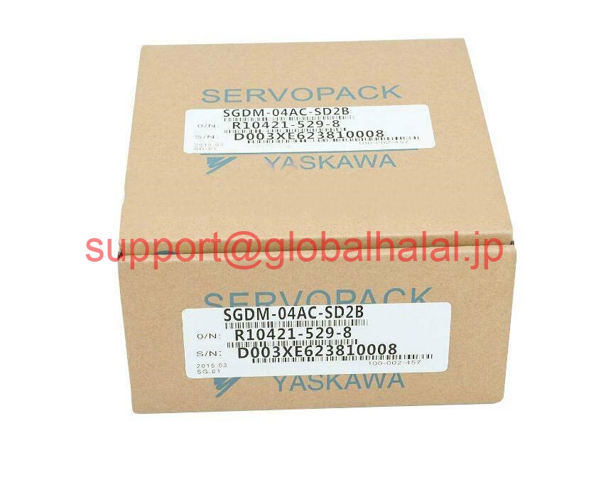 新品【東京発★適格請求書★税込】 YASKAWA / 安川電機 サーボドライバー SGDM-04AC-SD2B【６ヶ月保証】｜Global Halal Japan