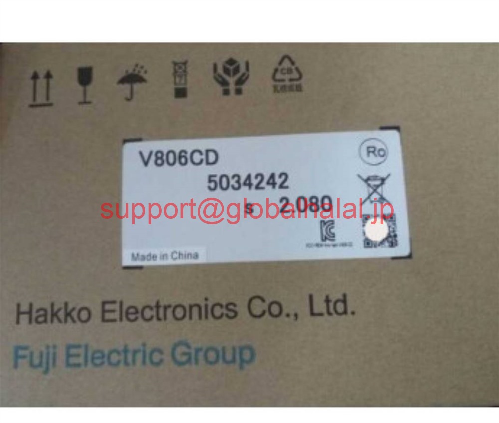 新品【東京発★適格請求書★税込】 FUJI/富士電機 タッチパネル 富士電機 V806CD 【６ヶ月保証】｜Global Halal Japan