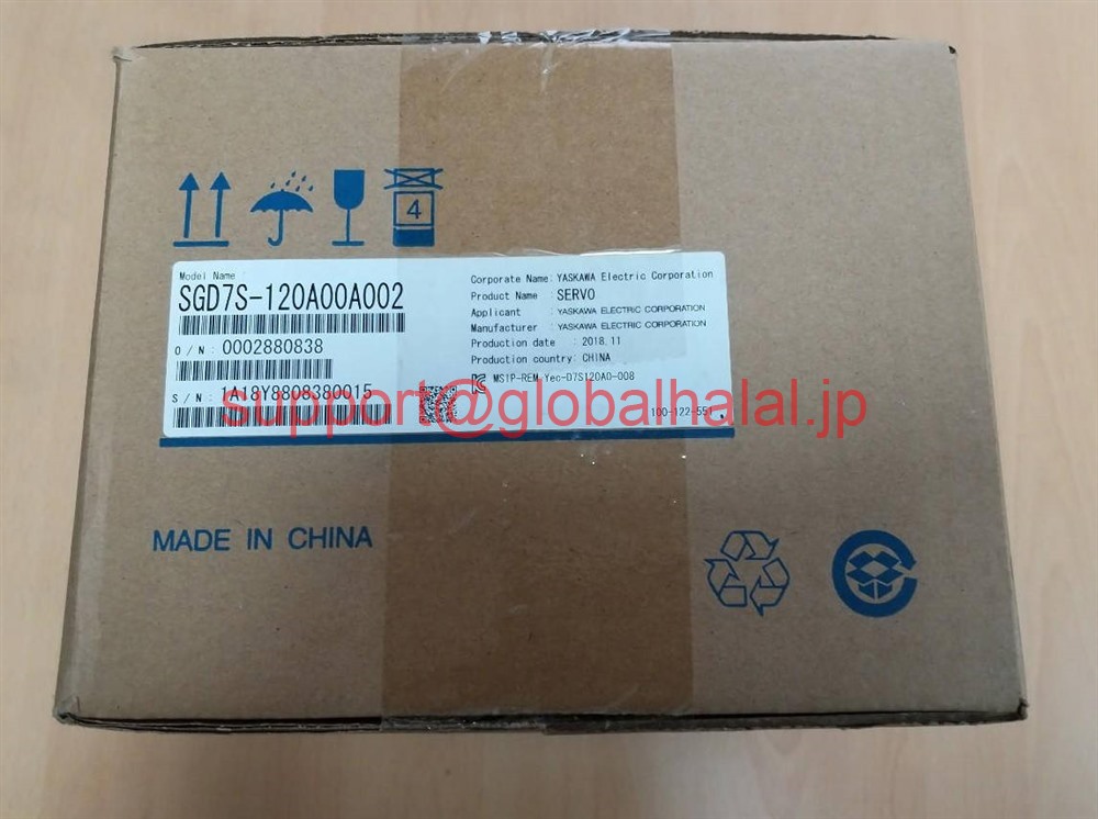 新品【日本の首都発★適当お願いごと書★税込】 YASKAWA / 安川電機 サーボ１番ウッド SGD7S-120A00A002 【６ヶ月引き受ける】