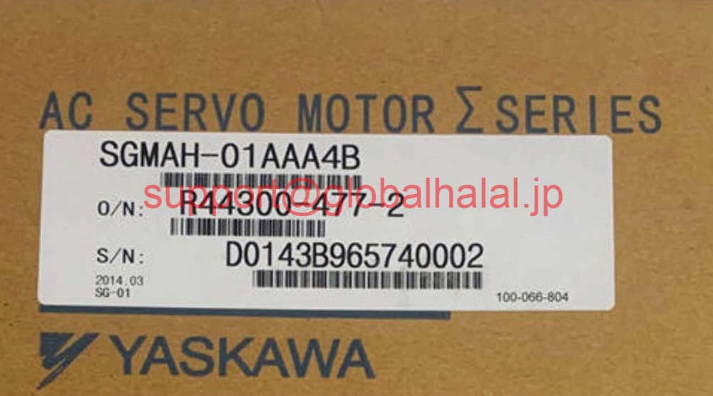新品【東京発★適格請求書★税込】 YASKAWA / 安川電機 サーボモータ SGMPH-01AAA4B【６ヶ月保証】