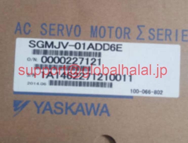 新品【日本の首都発★適当お願いごと書★税込】 安川 サーボ原動機 SGMJV-01ADD6E 【６ヶ月引き受ける】