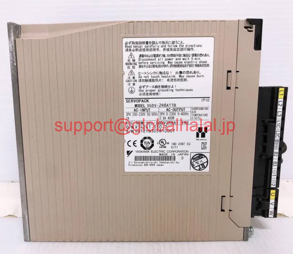 Yaskawa SGDV-180A01AサーボドライブSGDV180A01A改装＃A6 Σ-7 産業・研究開発用品 サーボドライブ SGDV-180A01A SGDV-180A11A