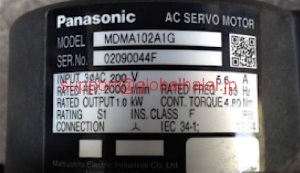 新品【日本の首都発★適当お願いごと書★税込】 PANASONIC/パナソニック サーボ原動機 MDMA102A1G 【６ヶ月引き請ける】 パソコン・周辺機器-その他