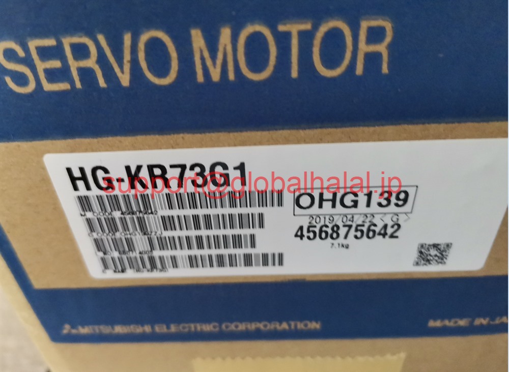 新品【東京発★適格請求書★税込】 三菱 サーボモーター HG-KR73G1 【６ヶ月保証】｜Global Halal Japan