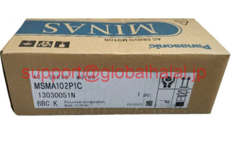 新品【東京発★適格請求書★税込】 PANASONIC/パナソニック サーボモーター MSMA102P1C 【6ヶ月保証】|Global Halal Japan