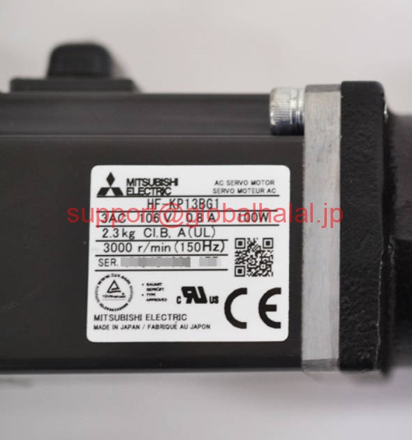 新品【東京発★適格請求書★税込】 三菱 サーボモーター HF-KP13BG1 【6ヶ月保証】|Global Halal Japan