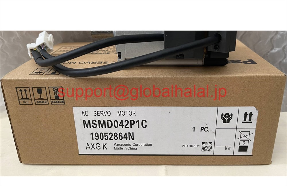新品【東京発★適格請求書★税込】 PANASONIC/パナソニック サーボモータ MSMD042P1C【6ヶ月保証】|Global Halal Japan