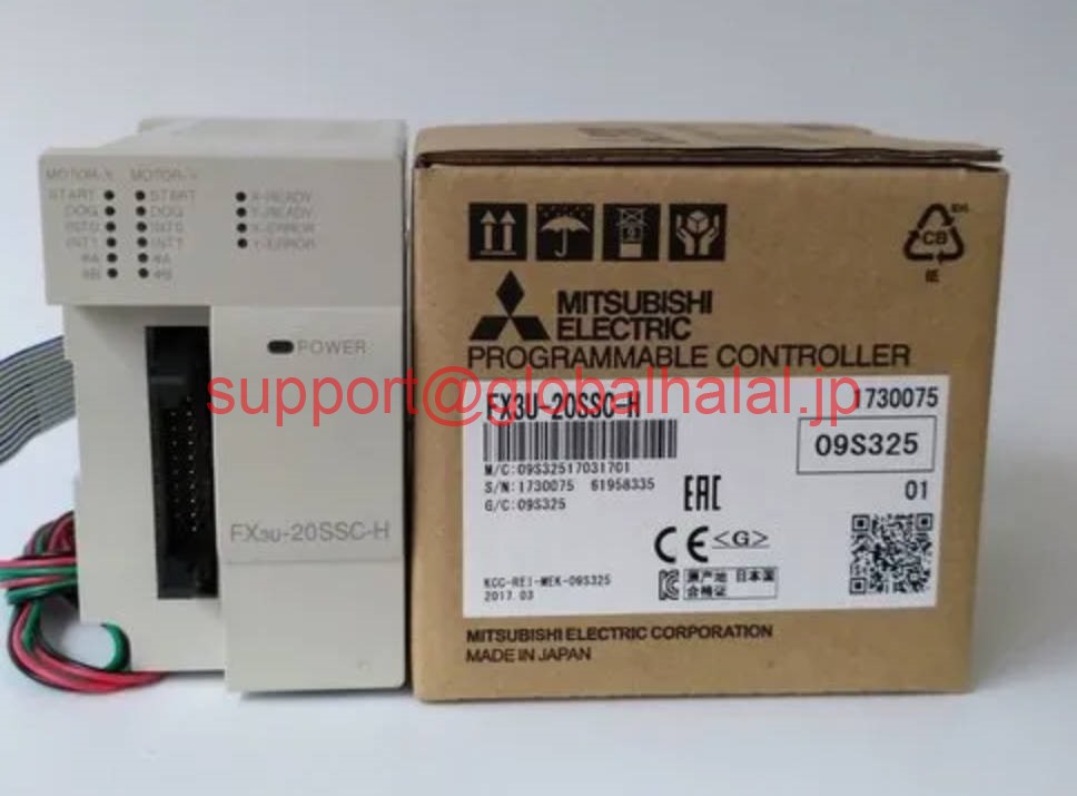 新品【東京発★適格請求書★税込】三菱電機 MELSEC-F SSCNETIII対応位置決めブロック FX3U-20SSC-H【６ヶ月保証】｜Global Halal Japan
