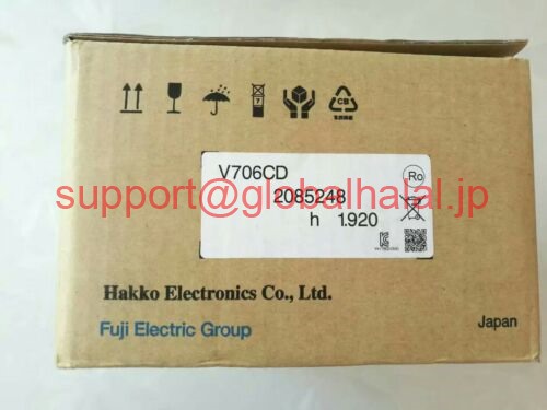 新品【東京発★適格請求書★税込】 HUJI/富士電機 タッチパネル 富士電機 V706CD 【６ヶ月保証】