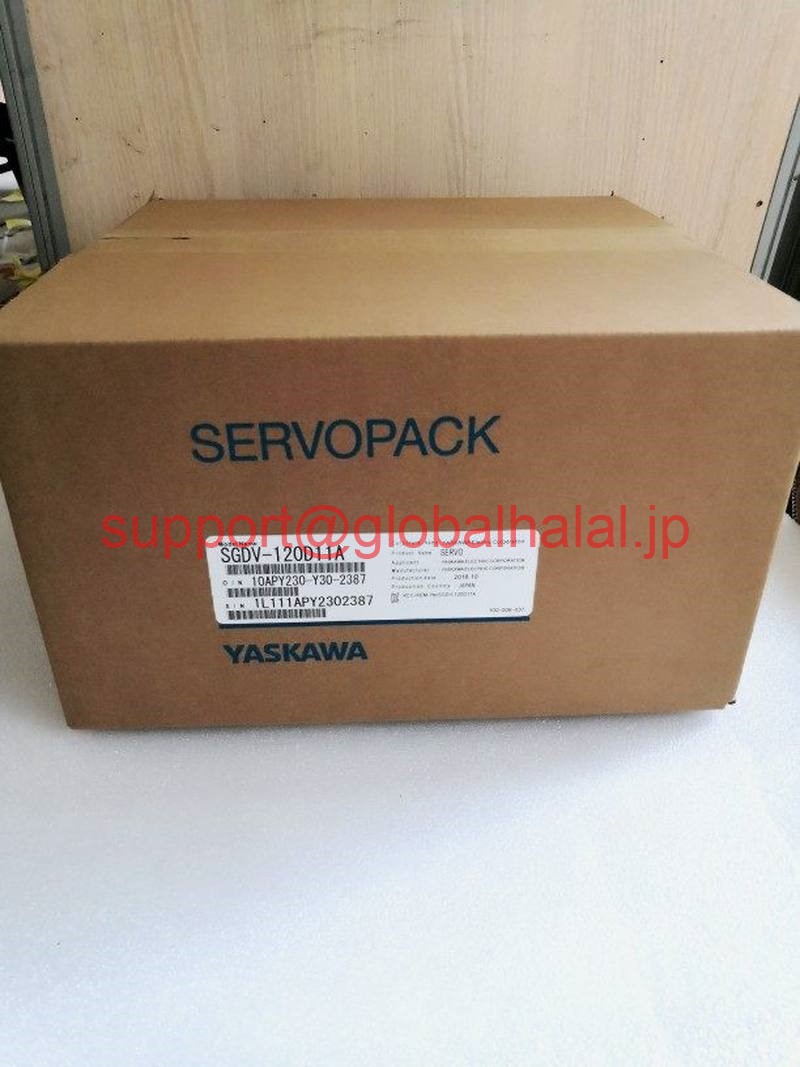 新品【東京発★適格請求書★税込】 YASKAWA / 安川電機 サーボドライバー SGDV-120D11A 【６ヶ月保証】｜Global Halal Japan 58,200円
