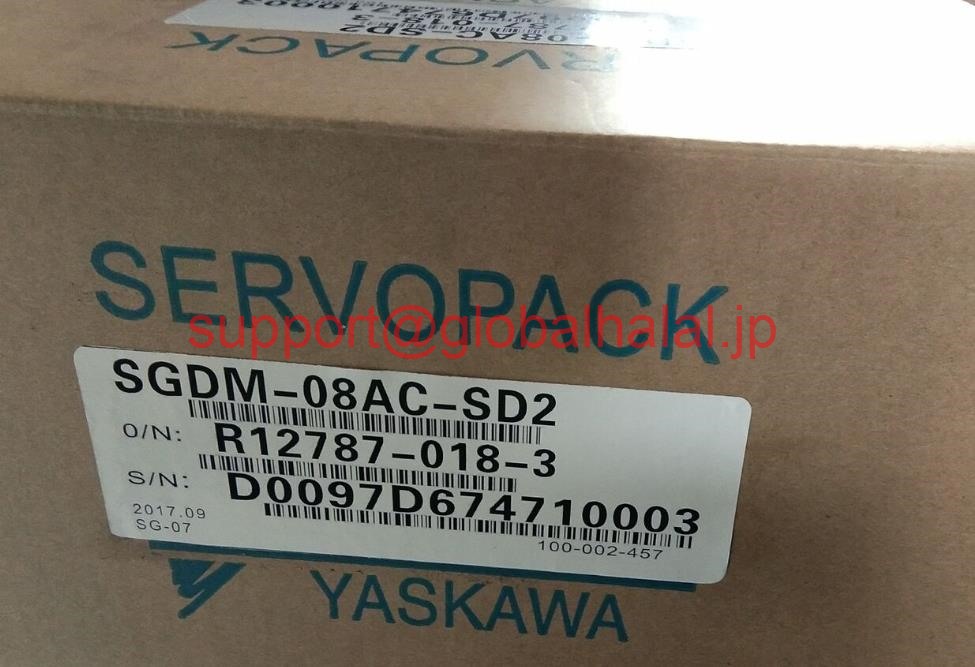 新品【東京発★適格請求書★税込】 YASKAWA / 安川電機 サーボドライバー SGDM-08AC-SD2 【６ヶ月保証】