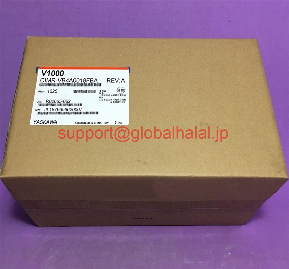 新品【東京発★適格請求書★税込】 YASKAWA/安川 インバーター CIMR-VB4A0018FBA 【６ヶ月保証】