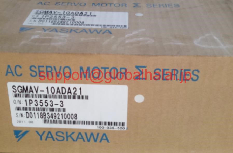 新品【東京発★適格請求書★税込】 YASKAWA/安川 サーボモーター SGMAV-10ADA21 【６ヶ月保証】