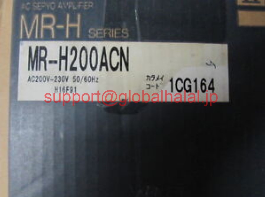 新品【東京発★適格請求書★税込】 三菱 サーボドライバー MR-H200ACN 【６ヶ月保証】｜Global Halal Japan 78,980円